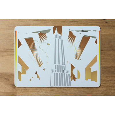 Shanell Wood, Polyester No Pattern Rectangle Placemat