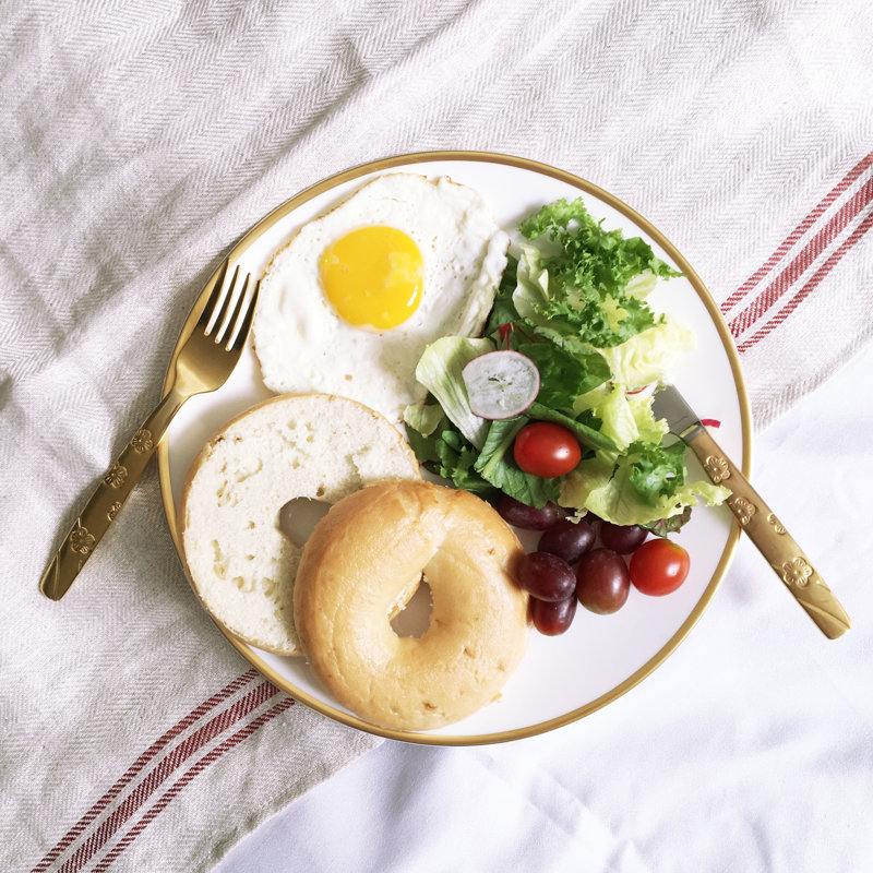Golden Edge Bone China Dinner Plate