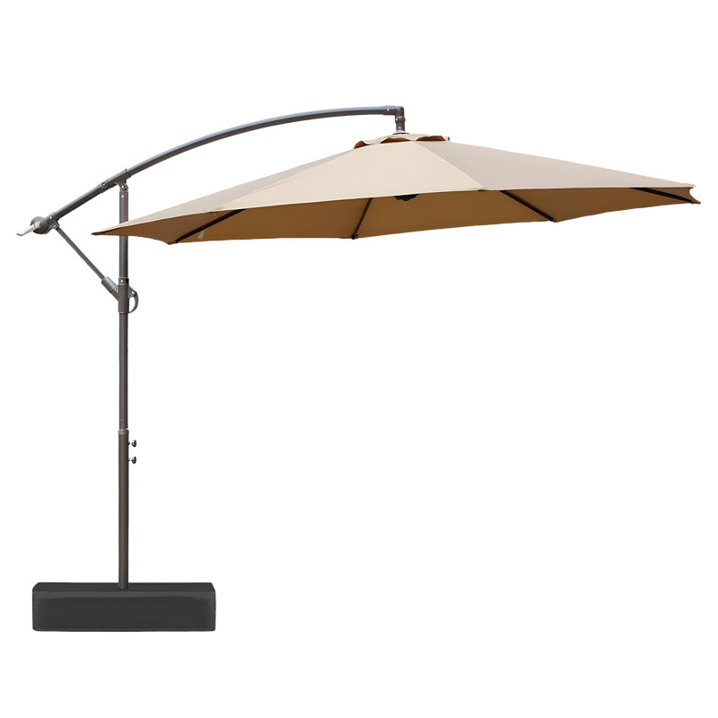 305cm Tilt Cantilever Parasol, Khaki
