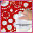 Red White Circles Comforter-130151442