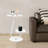 2-Tier Flower-Shaped Coffee Table, Side Table