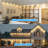Smart Permanent Outdoor Lights, 50ft with 36 bulbs Warm White String Lights, IP67 Waterproof Eaves Light