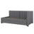 Twin Size Upholstered Daybed With Trundle, Linen Fabric Sofa Bed Frame, No Box Spring Needed-642052182
