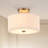 Pelayo Polyester Semi Flush Mount-169173995-169173997