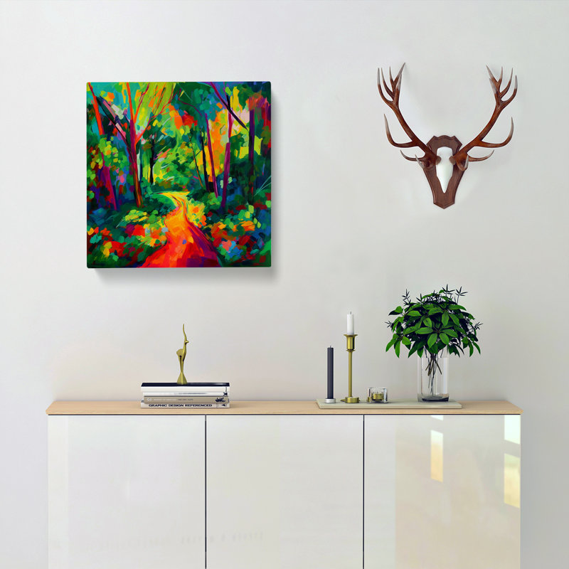 Forest Fauvism - Wrapped Canvas