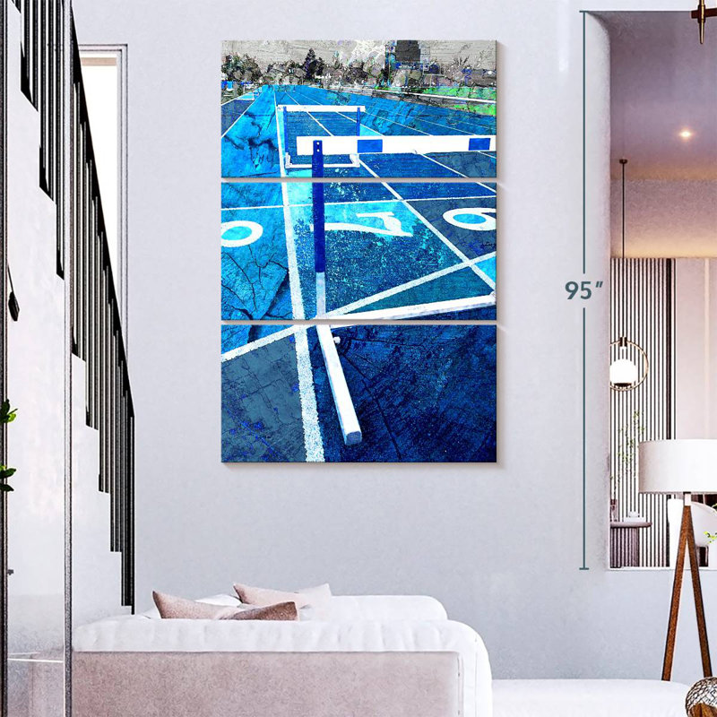 Sireci Track and Field Blue Splash
