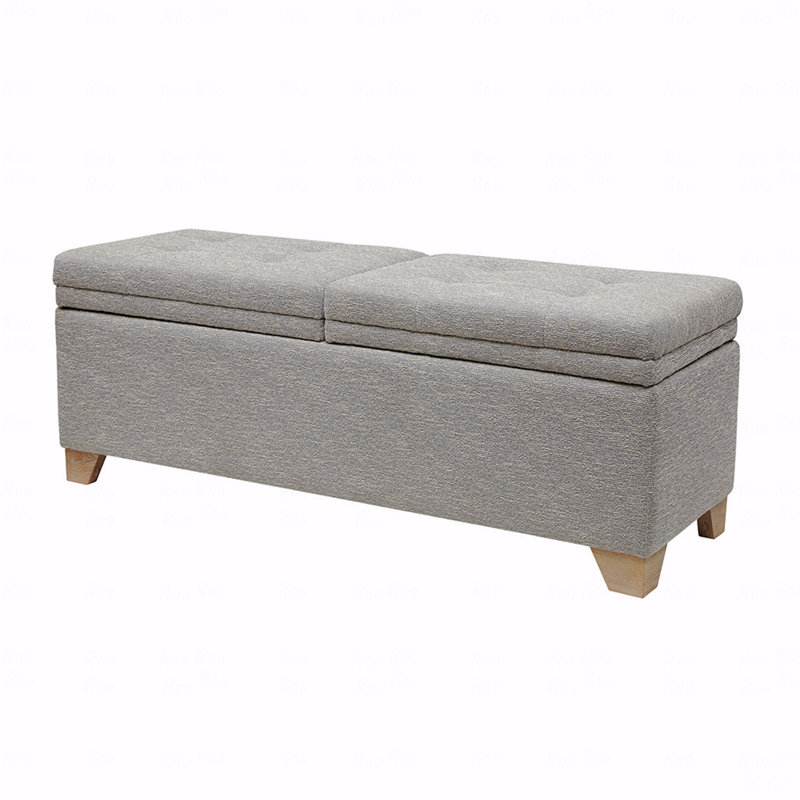 Banc de rangement à fermeture douce