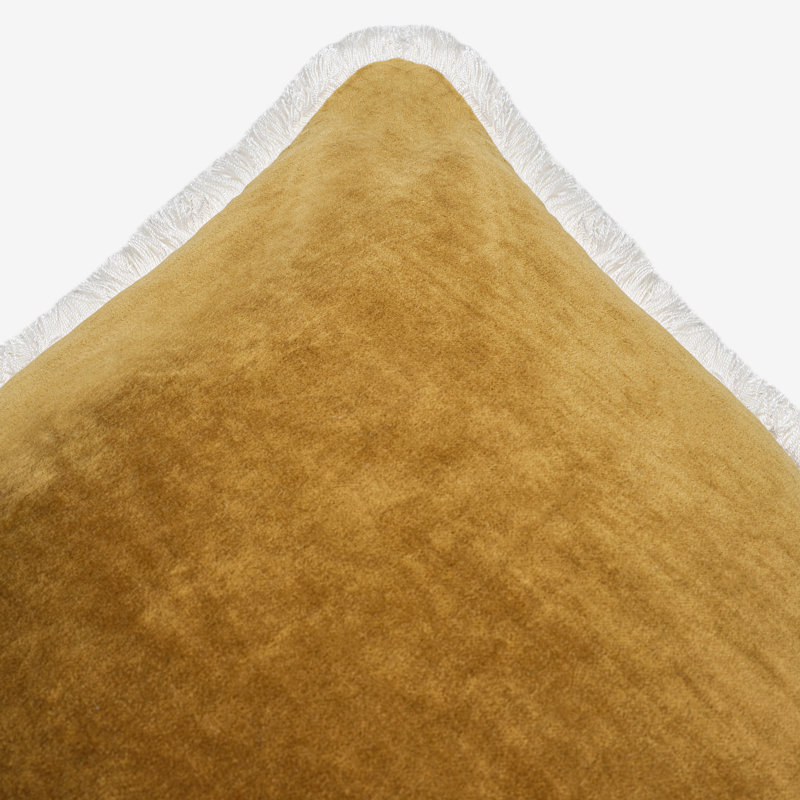Brandermill Square Cushion, Mustard