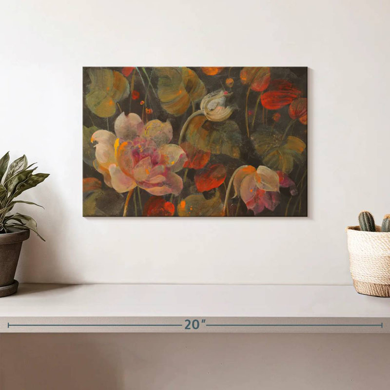 Harnek Night Garden I, 8" H x 12" W