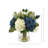 Allan Assorted Hydrangeas with Thistle, Cactus and Protea in Glass Vase