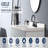 Bathroom faucet with 360 degree turn spout-115827335