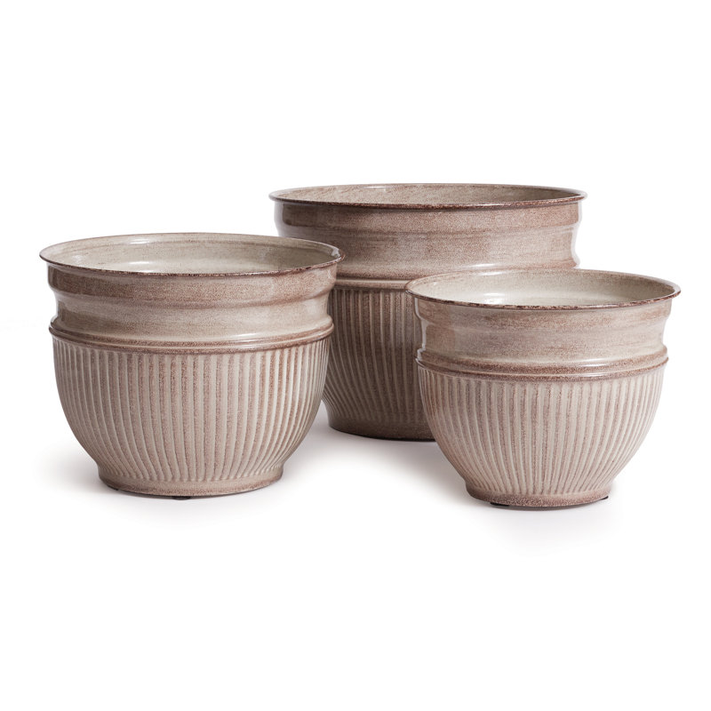 Camelia Planter, Cream