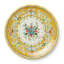 Ensemble de 4 assiettes en céramique Provence avec ensemble de 4 assiettes d'inspiration populaire française - vaisselle de tous les jours et des Fêtes pour pâtes, poulet, légumes et plus