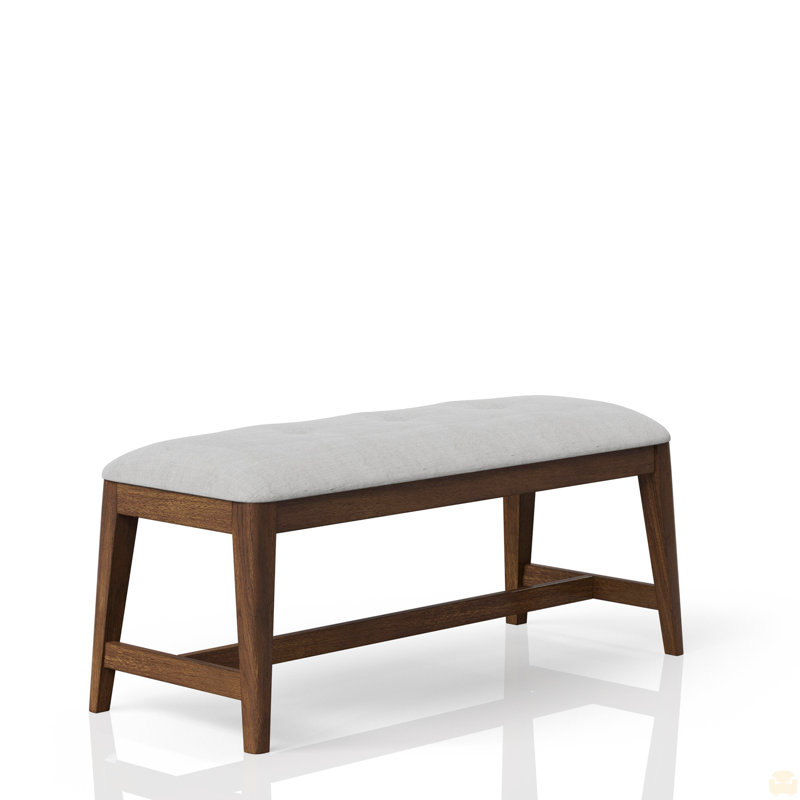 Backless Upholstered Dining Bench