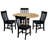 Gerga Drop Leaf Solid Wood Dining Set-428529080
