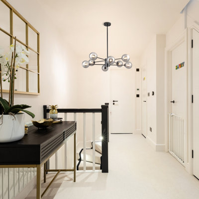 Lustre spoutnik à 8 lumières de style moderne Jerikah