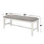 Dasher 6 Piece Wood Dining Set, Grey-570664544-570664546-570664559