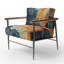Chaise d'appoint rembourrée Biomorphism Organic Forms V-2104824981