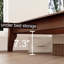King Size Solid Dry Bamboo Wood 12 Inch Platform Bed, With Bamboo Frame Upholstered Adjustable Headboard, Easy Assembly