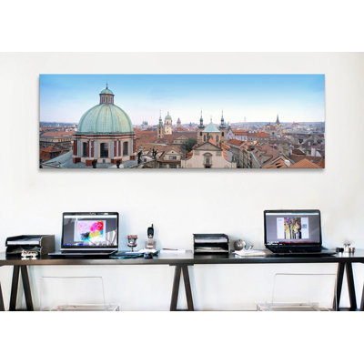 " Church In A City, Prague, Czech Republic " by Panoramic Images