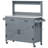 54.1" Outdoor Kitchen Island With Stainless Steel Top-720456072