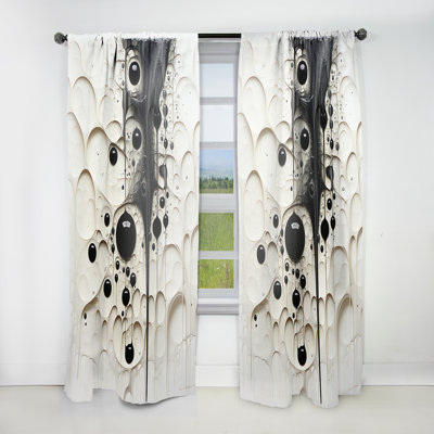 Crume - Minimalism Room Darkening Curtain - 1 Panels