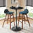 Lippa Round Artificial Marble Dining Tabl-1849822971-1849822970