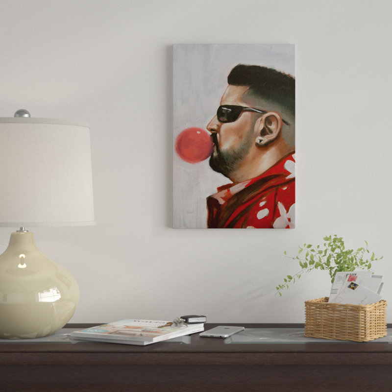 «The Barbers Crew I» par Alexander Grahovsky, impression sur toile tendue, H 18 po x l 12 po x P 1,5 po, Toile tendue