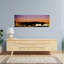 Buildings in a city lit up at night Las Vegas Nevada USA 1 Piece Wrapped Canvas Panoramic Wall Art-403772956