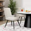 Chaise d'appoint en velours Bozhidar-167419422