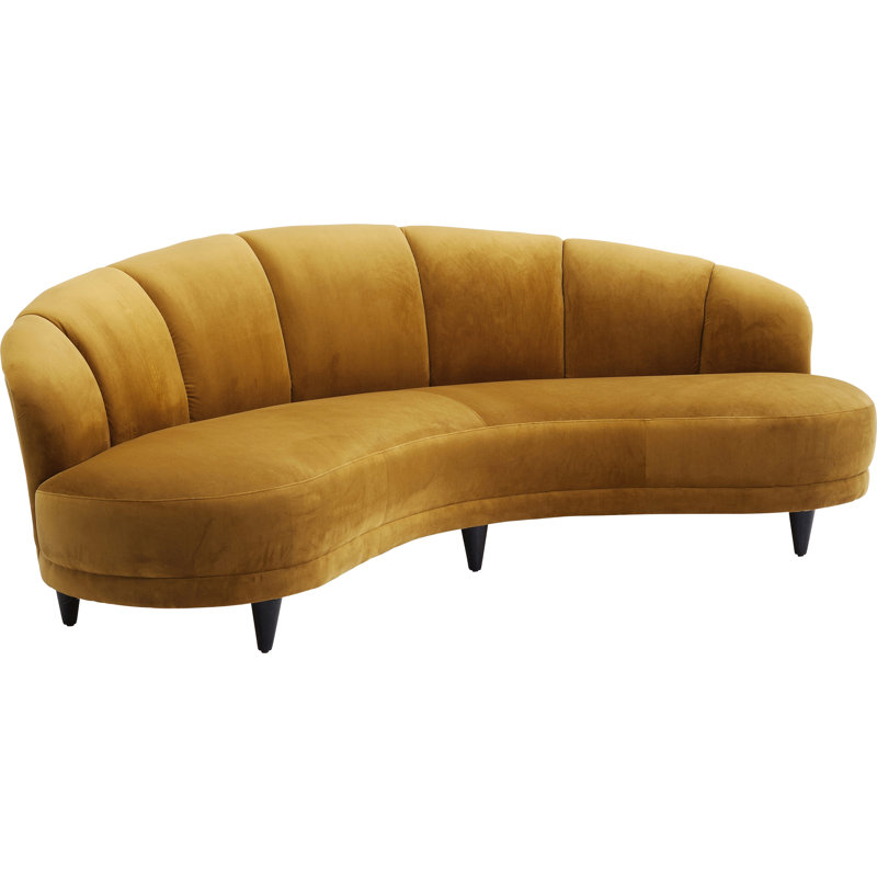 Dschinn 233 cm 3-Seater Sofa, Amber
