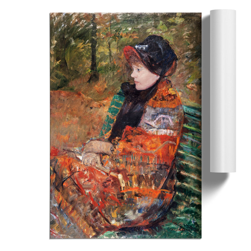 Lydia Cassatt by Mary Cassatt - Frameless Print, 59cm H x 42cm W x 0.1cm D