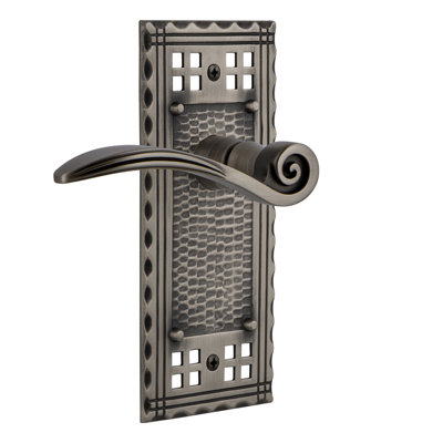 Craftsman Plate Double Dummy with Swan Lever