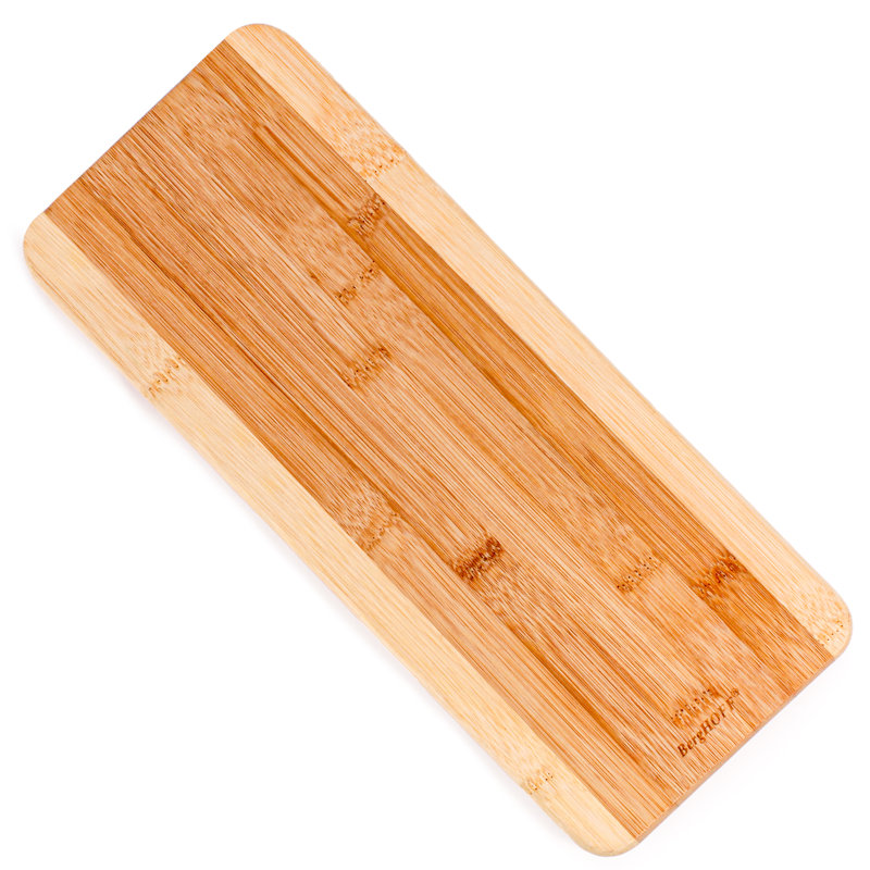 Bamboo Two-Toned Long Rectangular Cutting Board 14.7"