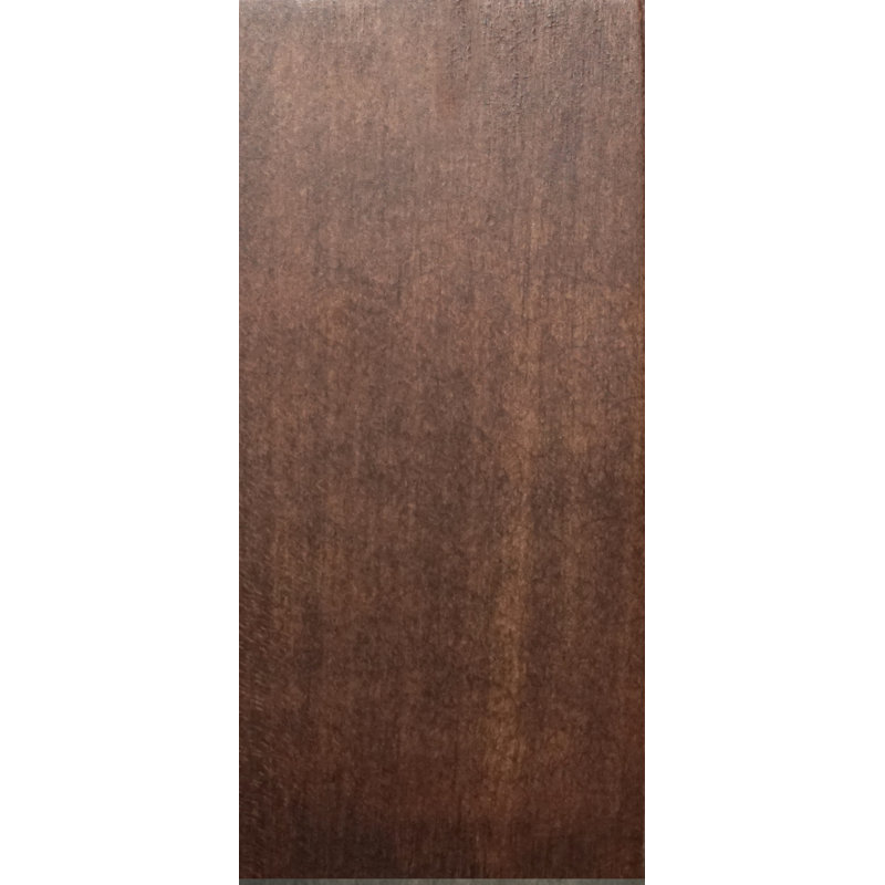 Avalon Upholstered 90'' Sofa, Walnut, Paprika Polyester Blend