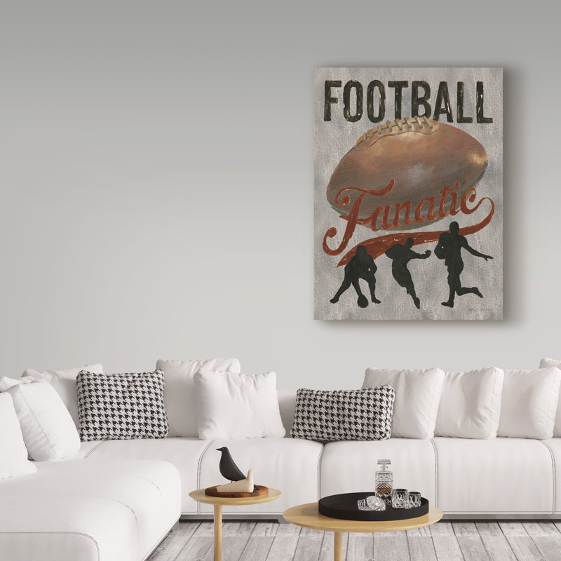 « game day v », art sur toile, H 19 po x l 14 po