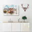 A Resting Highland Cow - Wrapped Canvas-56665474