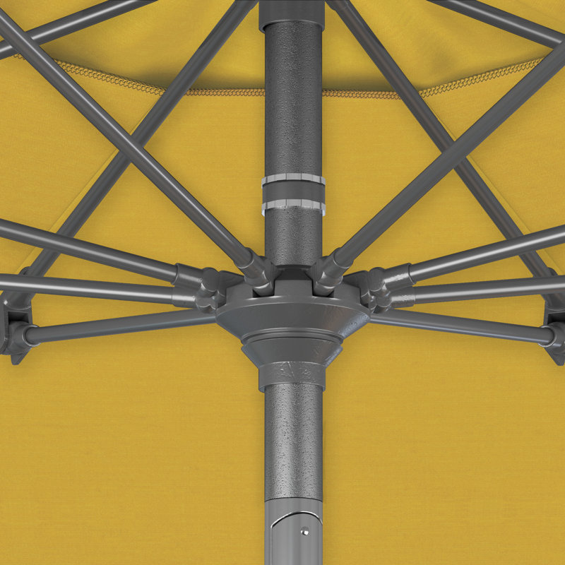 Parasol de marché 90 po Sunbrella, Jaune tournesol