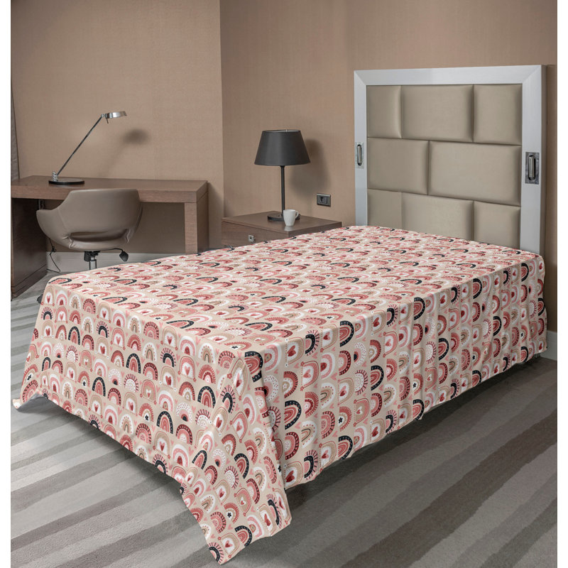 Drap plat Ambesonne, Drap plat pour lit simple