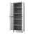 Sparkle Resin Single Storage Cabinet ( 72.6'' H x 25.50'' W x 19.6'' D)