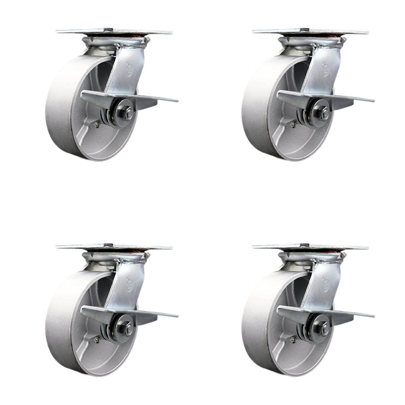 Roulettes semi-acier