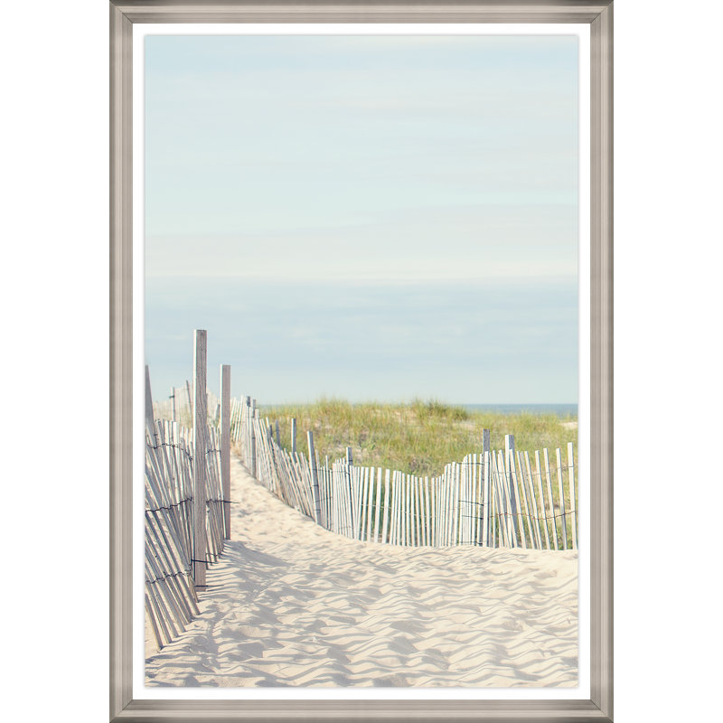 This Way, No, 46.5" H x 31.5" W, Glass Coat Framed