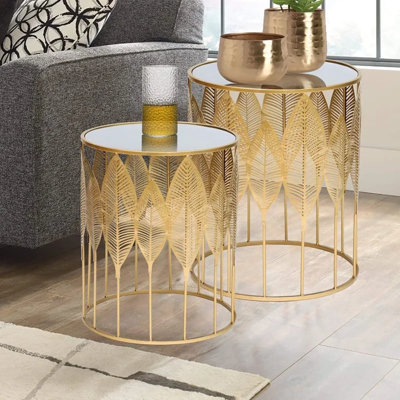 Ensemble de 2 tables de bout Homebeez
