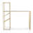 Hanneke 59 " L Steel Bar Cabinet