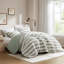 3 édredons avec rayures matelassées, dossier en microfibre douce et certification. All Sleep Luxury Luxury Idéal pour les chambres contemporaines