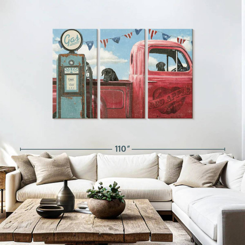 Mehar Lets Go For A Ride I Crop, 48" H x 74" W
