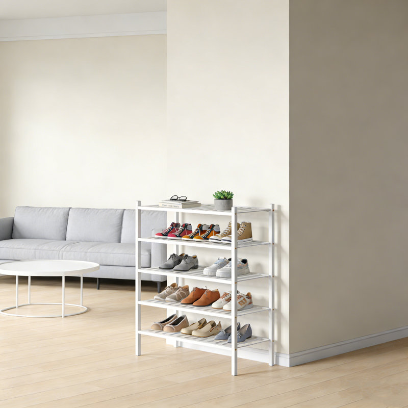 Range-chaussures en bambou