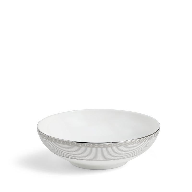 Wedgwood Silver Tonquin Cereal Bowl 7in