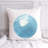 Cotton / Polyester Blend Reversible Throw Pillow-762655904