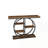 Modern Farmhouse Console Table with Shelf